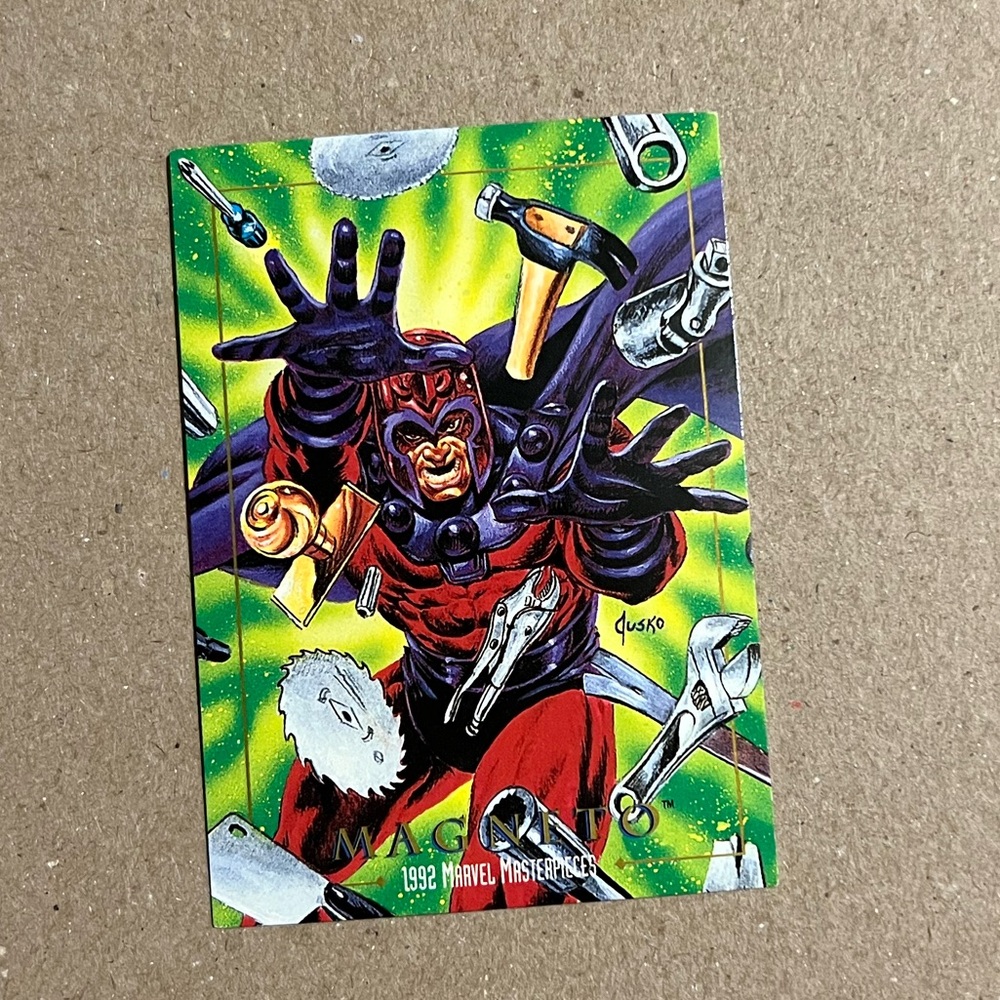 1992 SkyBox Marvel Masterpieces Magneto #49  Trading Card
